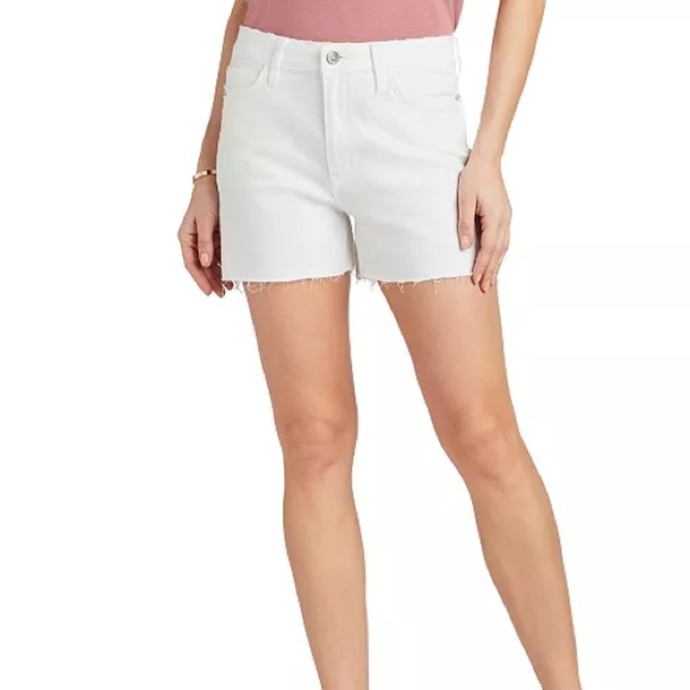 NWT Sam Edelman The Stiletto Denim Shorts White 8/29